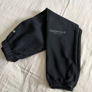 Essentials Fear of God Black Sweatpants SS20 Men’s Small